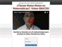 Tablet Screenshot of elpoderdelamatematica.com